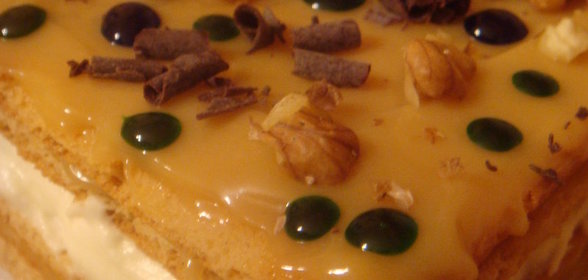 Цитрусовый кекс