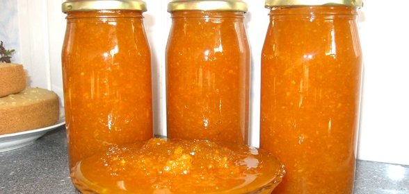 Варенье из тыквы с лимоном и апельсином (без варки)