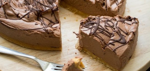 Шоколадный чизкейк без выпечки