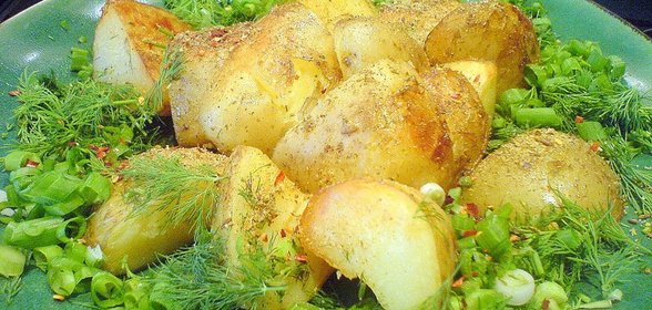 Картофель по-праздничному на каждый день