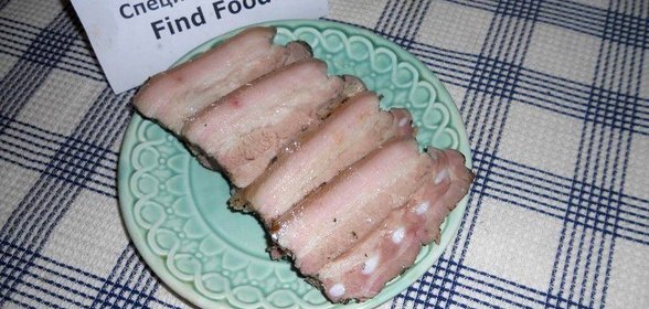 Грудинка варёная