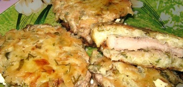 Свинина в картофельной шубе