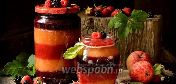 Полосатое яблочное повидло