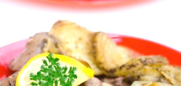 Куриная печень по‑деревенски