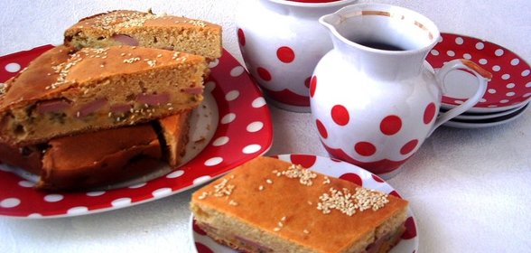 Пирог заливной с сосисками и капустой. ФМ «Доброе утро, родной»