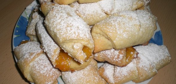 Рогалики с повидлом
