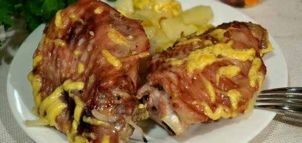 Индейка с картошкой в духовке