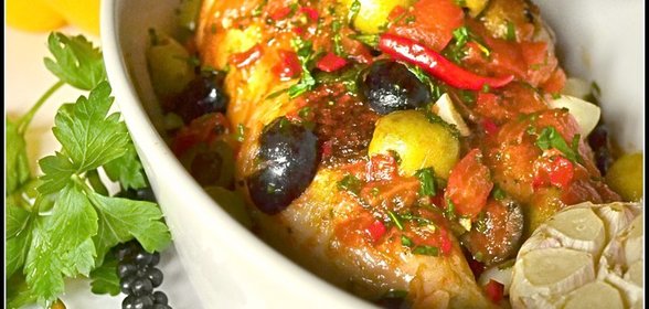 Поло алла дьяволо(курица по-дьявольски)