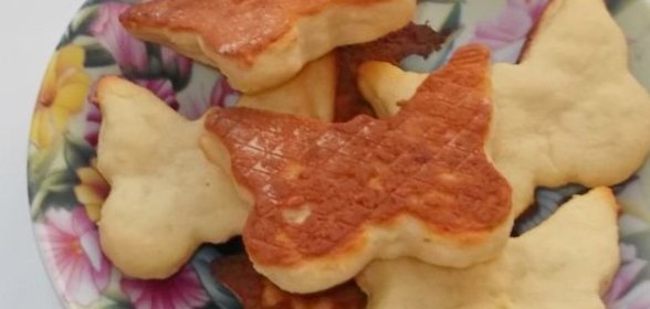 Творожное печенье