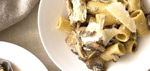 Грибная паста с рикоттой
