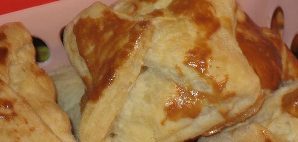 Конвертики с курицей и белыми грибами