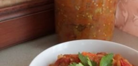 Икра из баклажанов и кабачков