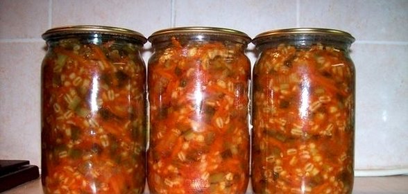 Рассольник на зиму с перловкой