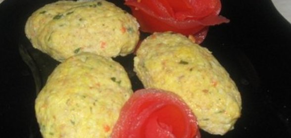 Рыбные котлеты с сыром на парУ