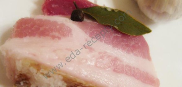 Засолка сала