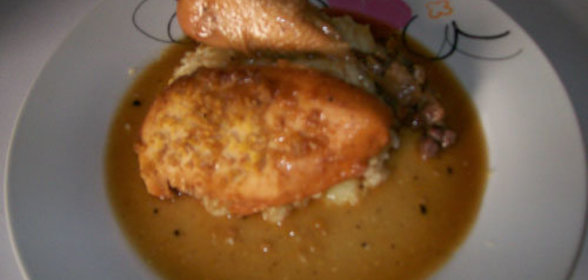 ЗАПЕЧЕНАЯ КУРИЦА С МЕДОМ И СОЕВЫМ СОУСОМ