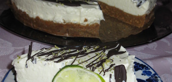 Имбирно-лаймовый пирог(без выпечки)