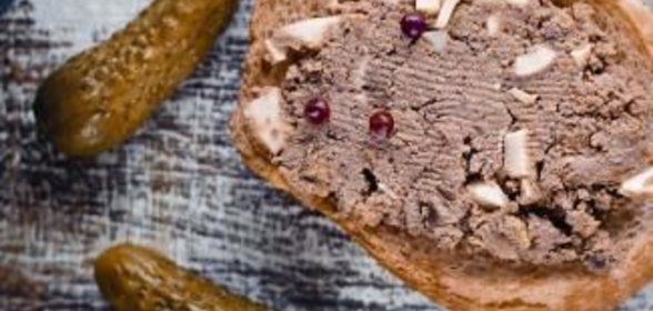 Яичный паштет с печенкой