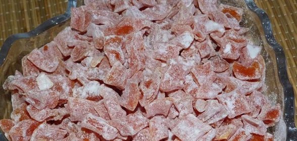 Цукаты из моркови