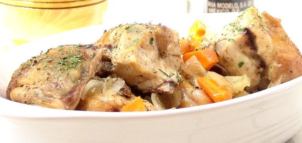 Курица в пиве