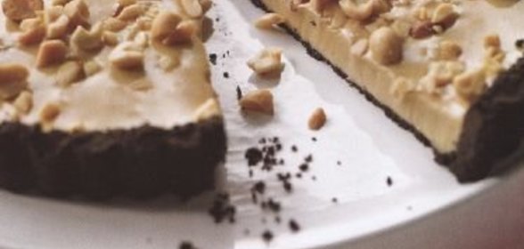 Шоколадно-арахисовый пирог