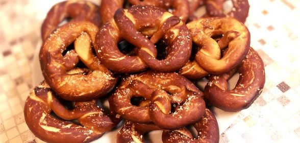 Немецкие соленые претцели