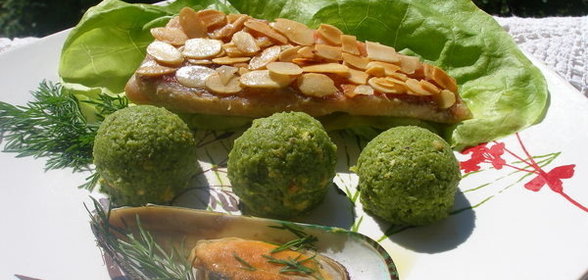 Зеленые оладушки