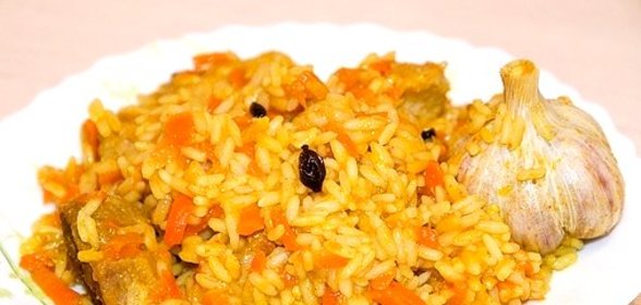 Плов в мультиварке-скороварке