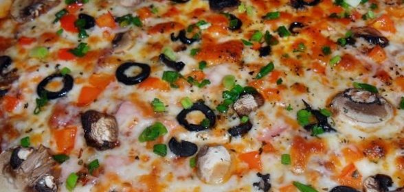 Вермишель с крабами и свининой