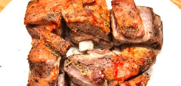 Говядина на кости