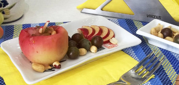 Салат под лимонным маринадом