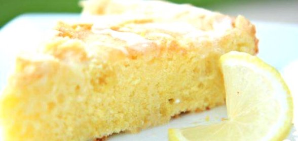 Лимонный пирог с оливковым маслом