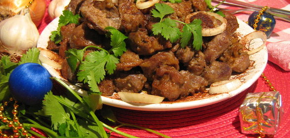 ГУАШУАЛИБЖ - жаркое из субпродуктов по-адыгейски(Дуэль)