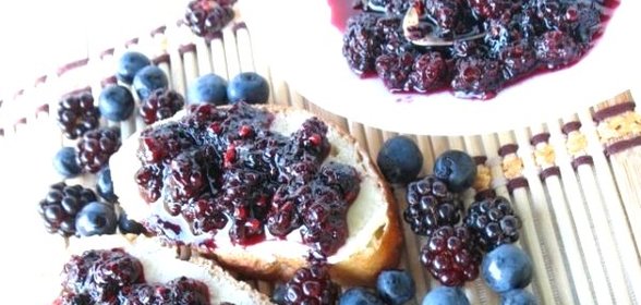 Варенье из черники замороженной