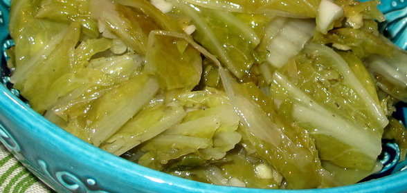 Кисло-сладкая китайская капуста