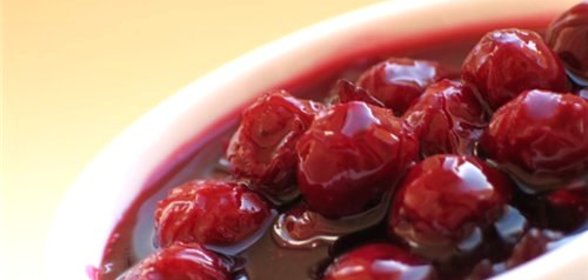 Варенье из черешни с лимоном