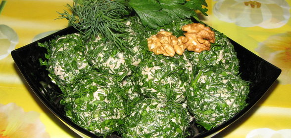 Куриные изумрудные шарики Сюрприз