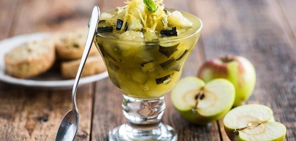 Варенье из цукини с яблоками