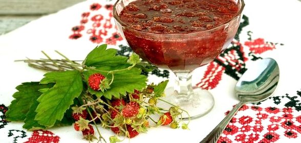 Земляничное варенье-пятиминутка в мультиварке