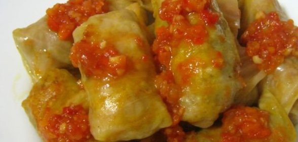 Голубцы из квашеной капусты (в мультиварке)