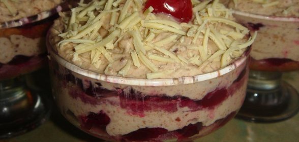 Канапе из крабовых палочек и шпротов