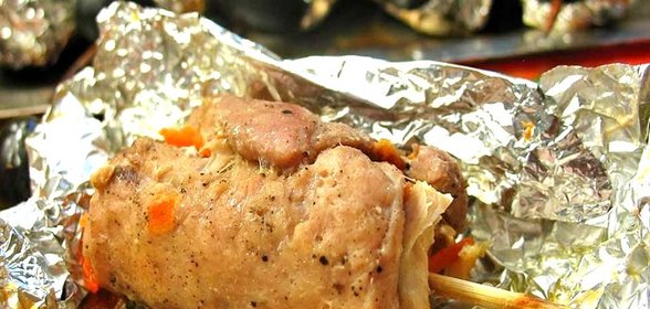 Мясные рулетики в духовке