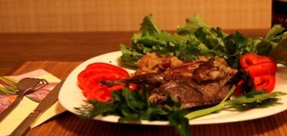 Рябчики жареные