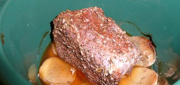 Жаркое из лосятины