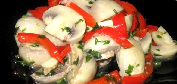 Маринованные шампиньоны