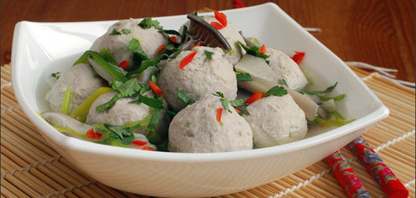 Суп с фрикадельками