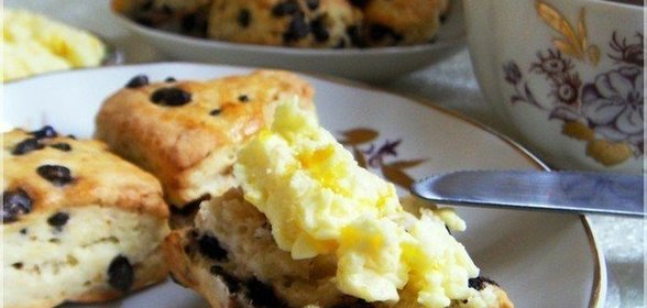 Печенье с шоколадом и апельсиновым маслом