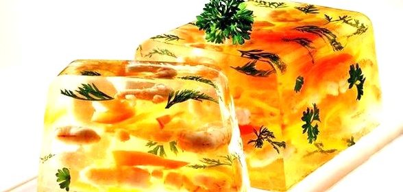 Креветки заливные