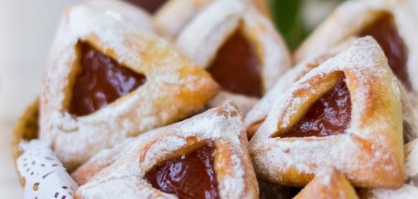 Творожные уголки с повидлом