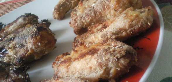 Крылышки Intelligent(-ные) острые и сладкие в хрустящей корочке